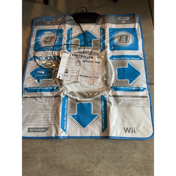 Nintendo Wii Dance Dance Revolution Controller Dance Pad Konami NO Game Mat ONLY - Picture 1 of 4